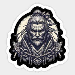 Owl master art-For sekiro lovers Sticker